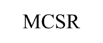 MCSR