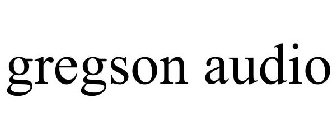 GREGSON AUDIO