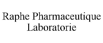 RAPHE PHARMACEUTIQUE LABORATORIE