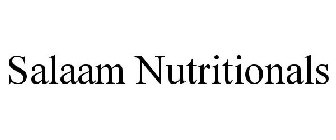 SALAAM NUTRITIONALS