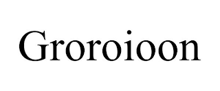 GROROIOON