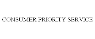 CONSUMER PRIORITY SERVICE