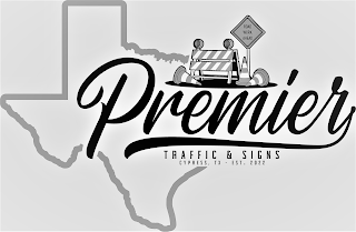 PREMIER TRAFFIC & SIGNS, CYPRESS, TX EST. 2022 ROAD WORK AHEAD. 2022 ROAD WORK AHEAD