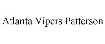 ATLANTA VIPERS PATTERSON