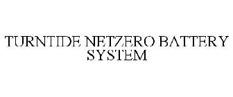 TURNTIDE NETZERO BATTERY SYSTEM