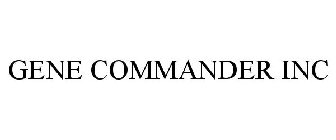 GENE COMMANDER INC