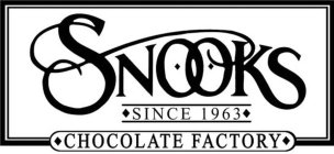 SNOOKS SINCE 1963 CHOCOLATE FACTORY