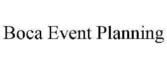 BOCA EVENT PLANNING