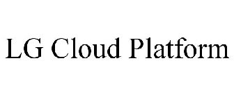 LG CLOUD PLATFORM