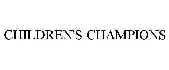 CHILDREN'S CHAMPIONS