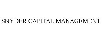 SNYDER CAPITAL MANAGEMENT