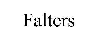 FALTERS