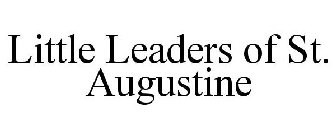 LITTLE LEADERS OF ST. AUGUSTINE