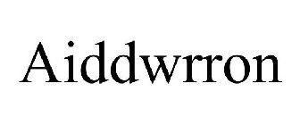 AIDDWRRON