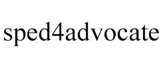 SPED4ADVOCATE
