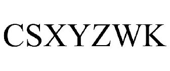 CSXYZWK