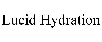 LUCID HYDRATION