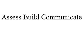 ASSESS BUILD COMMUNICATE