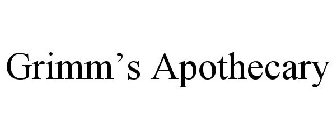 GRIMM'S APOTHECARY