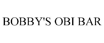 BOBBY'S OBI BAR