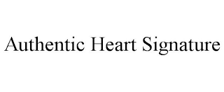 AUTHENTIC HEART SIGNATURE