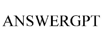 ANSWERGPT