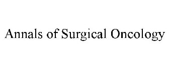 ANNALS OF SURGICAL ONCOLOGY