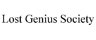 LOST GENIUS SOCIETY