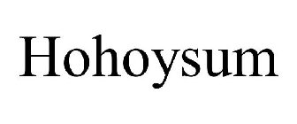 HOHOYSUM