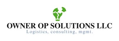 OWNER OP SOLUTIONS LLC LOGISTICS, CONSULTING, MGMT.TING, MGMT.