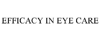 EFFICACY IN EYE CARE