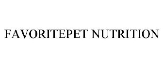 FAVORITEPET NUTRITION