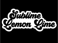 SUBLIME LEMON LIME