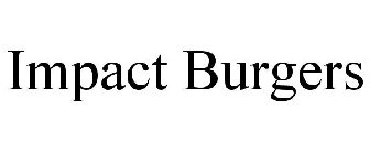 IMPACT BURGERS