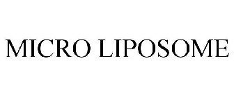 MICRO LIPOSOME