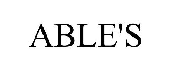 ABLE'S