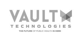 VAULT TECHNOLOGIES THE FUTURE OF PUBLIC HEALTH IS HERE