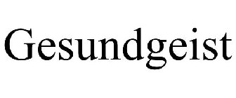 GESUNDGEIST