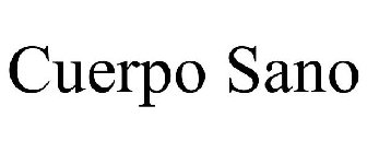 CUERPO SANO