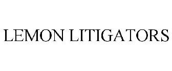 LEMON LITIGATORS