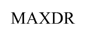 MAXDR