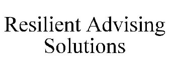 RESILIENT ADVISING SOLUTIONS