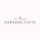 PARSONS GIFTS EST. 1925