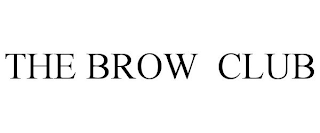 THE BROW CLUB