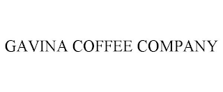 GAVINA COFFEE COMPANY