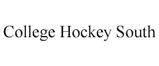 COLLEGE HOCKEY SOUTH