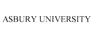 ASBURY UNIVERSITY