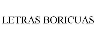 LETRAS BORICUAS