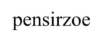 PENSIRZOE