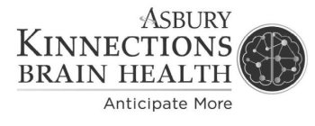 ASBURY KINNECTIONS BRAIN HEALTH ANTICIPATE MORE